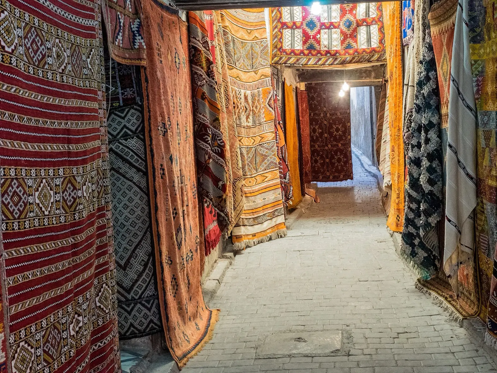 Boutique de tapis marocains tissés main